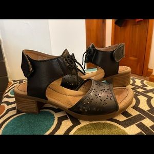 Black Dansko sandals